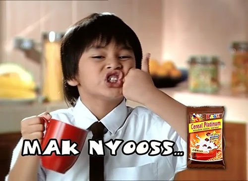 Ratu Cereal, Versi: Announcer