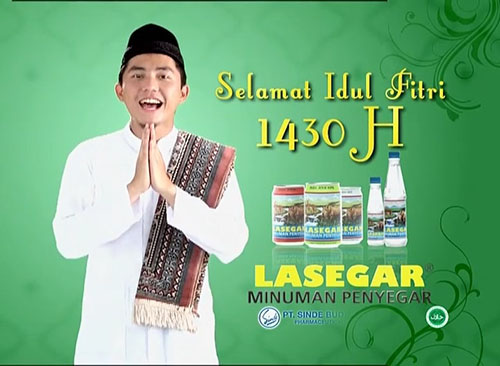 Lasegar, Versi: Greeting Idul Fitri